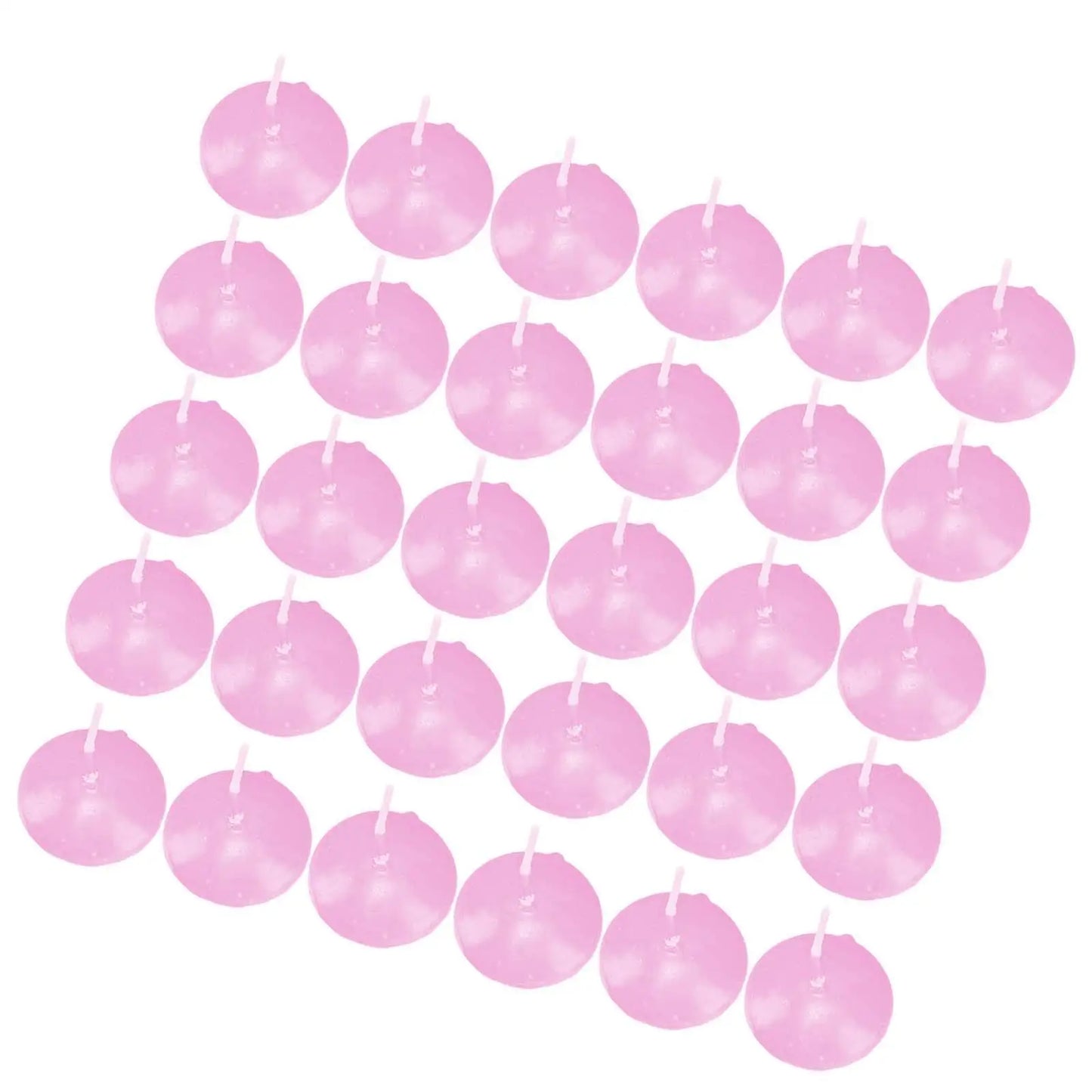 30 Pieces Unscented Floating Candles Tealights Candles Home Decoration for Celebration Valentines Halloween Christmas Bathtub