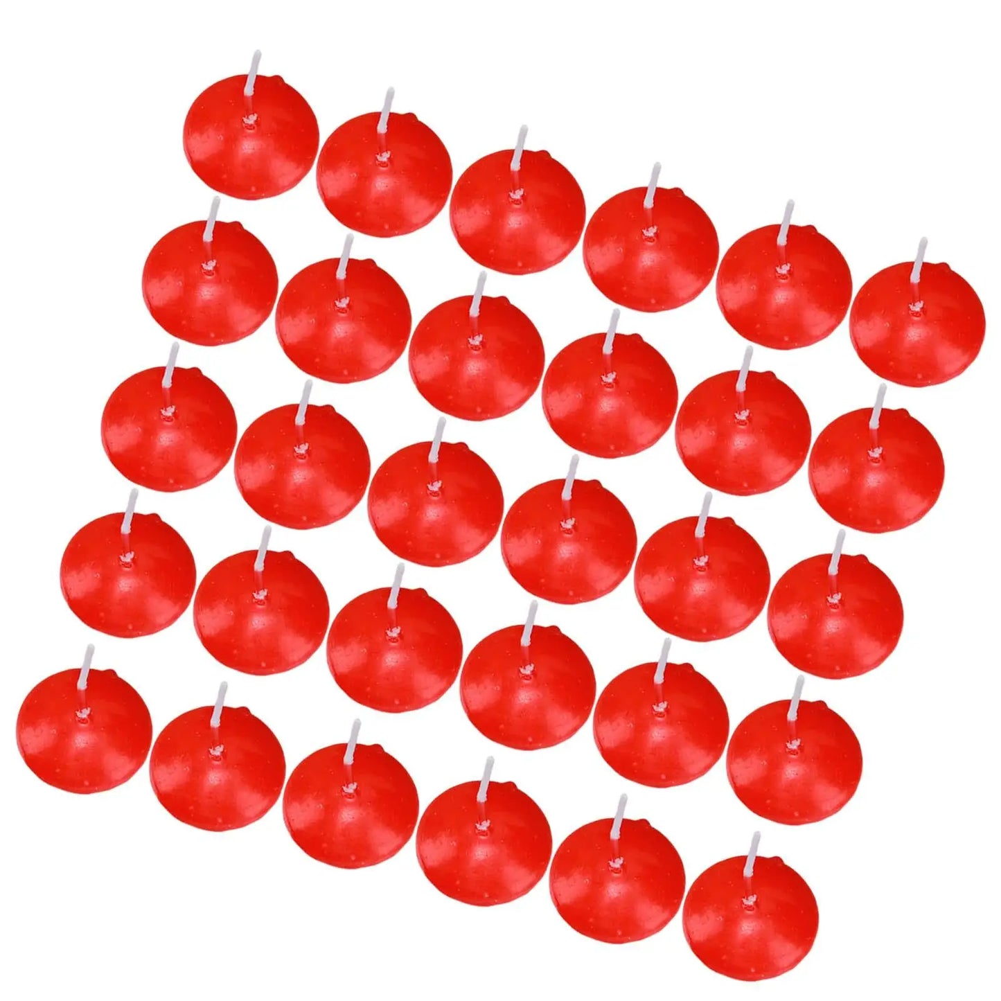 30 Pieces Unscented Floating Candles Tealights Candles Home Decoration for Celebration Valentines Halloween Christmas Bathtub